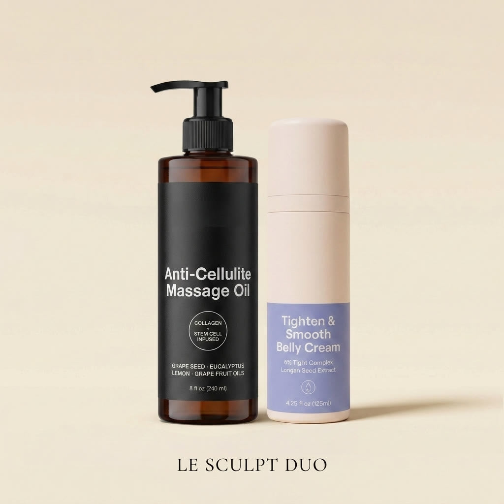 LE SCULPT DUO — Sculpting Body Oil + Firming Body Cream